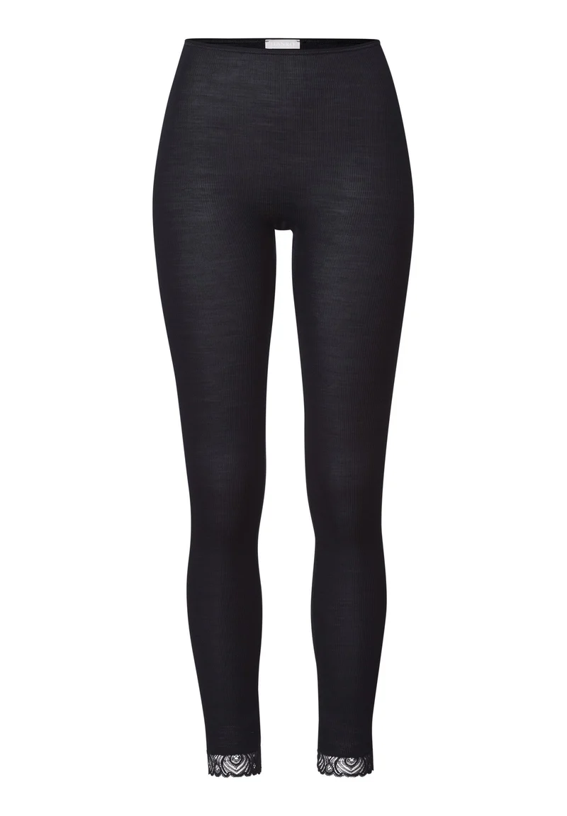 Woolen Lace Leggings | black 070833-070019