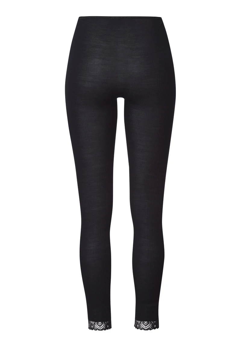 Woolen Lace Leggings | black 070833-070019