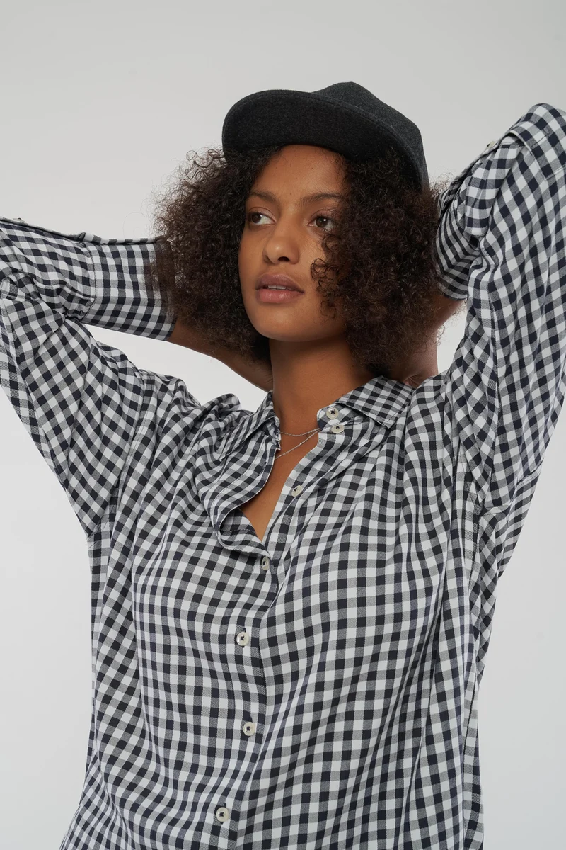 Bluse aus Tencel