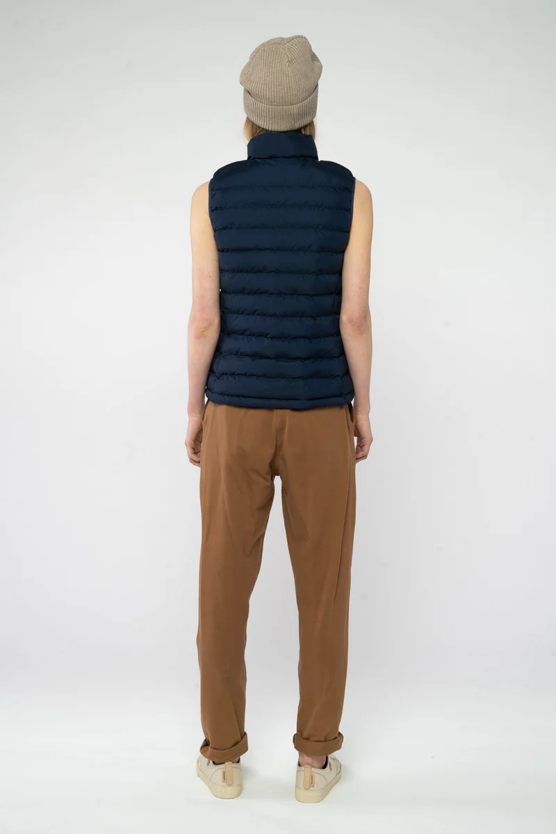 Steppweste aus recyceltem Polyester