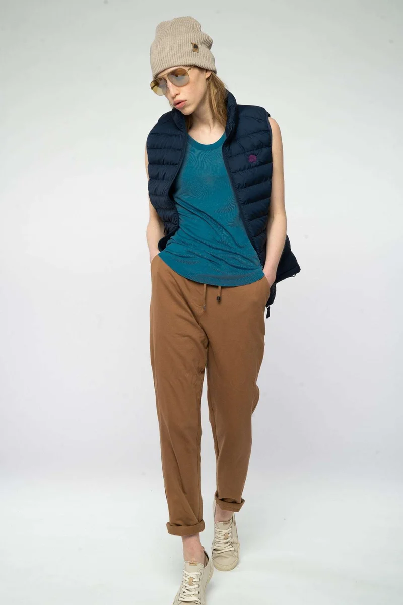 Steppweste aus recyceltem Polyester