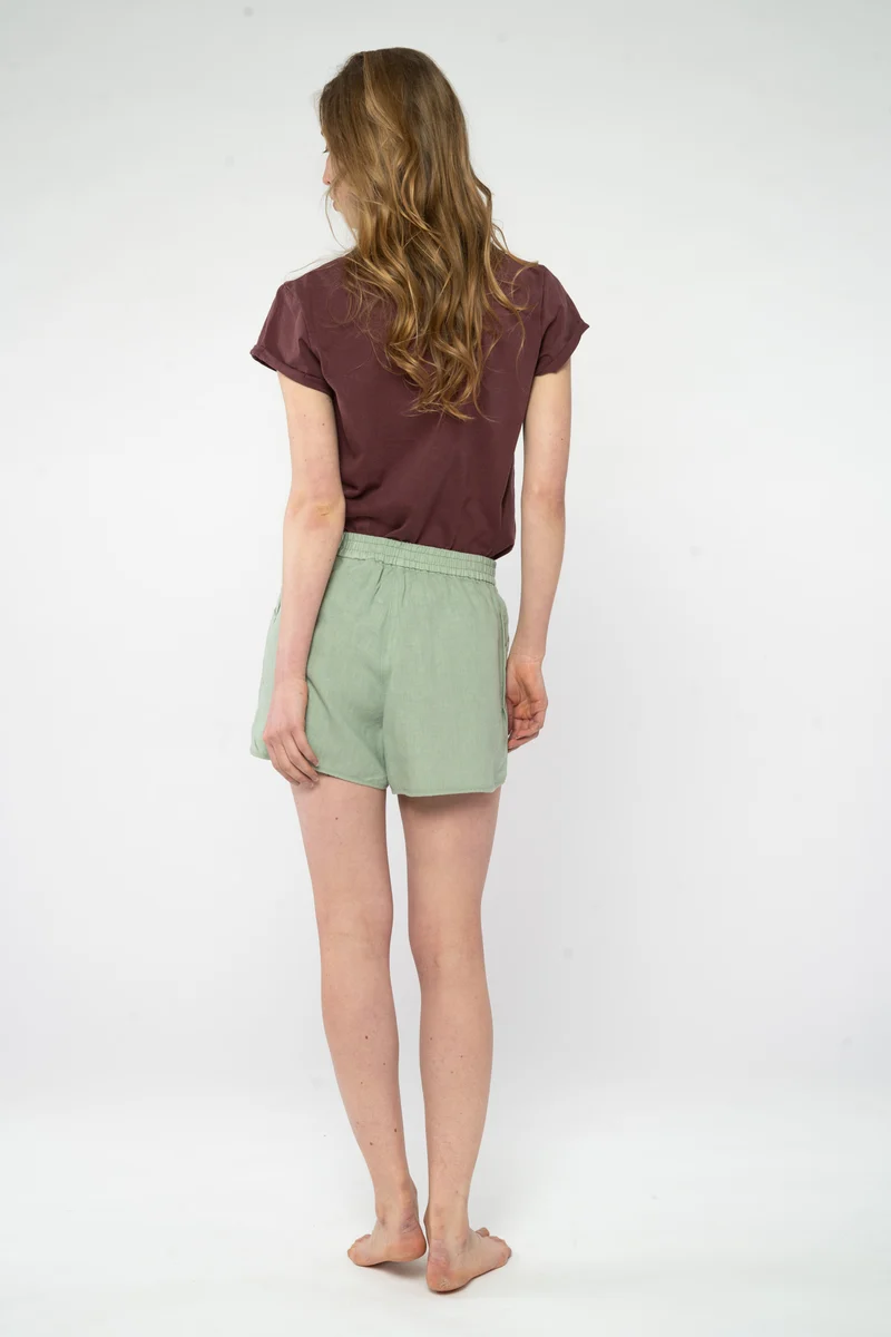 Leinen-Shorts aus Leinen