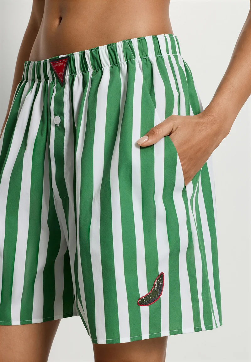 Charlotte Adam Short Pants | souvenir stripes 074723-073085
