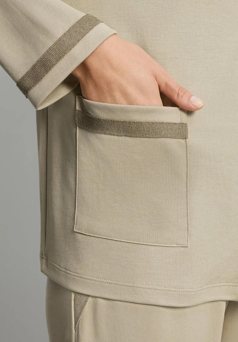 Pure Comfort Cardigan | olive stem 078902-072661