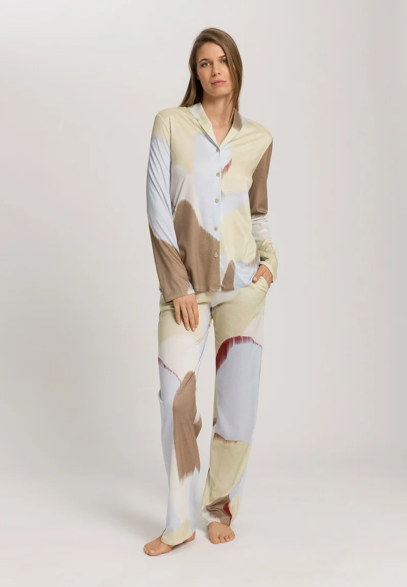 Olivia Long Pants | abstract paint 074777-073050
