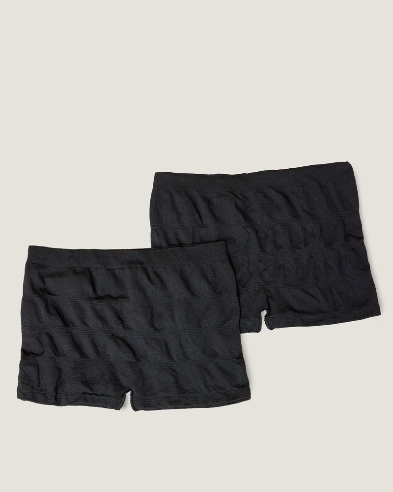 Carriwell waschbare Klinik-Slips für nach der Geburt – 2er-Pack schwarz