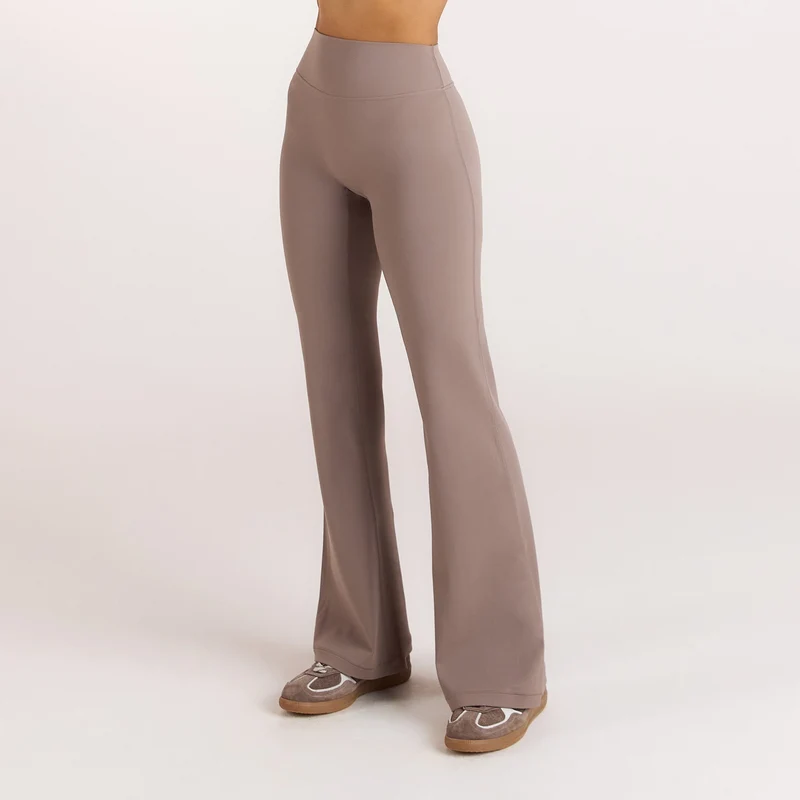 ContourSoft™ Flared Leggings - Mushroom