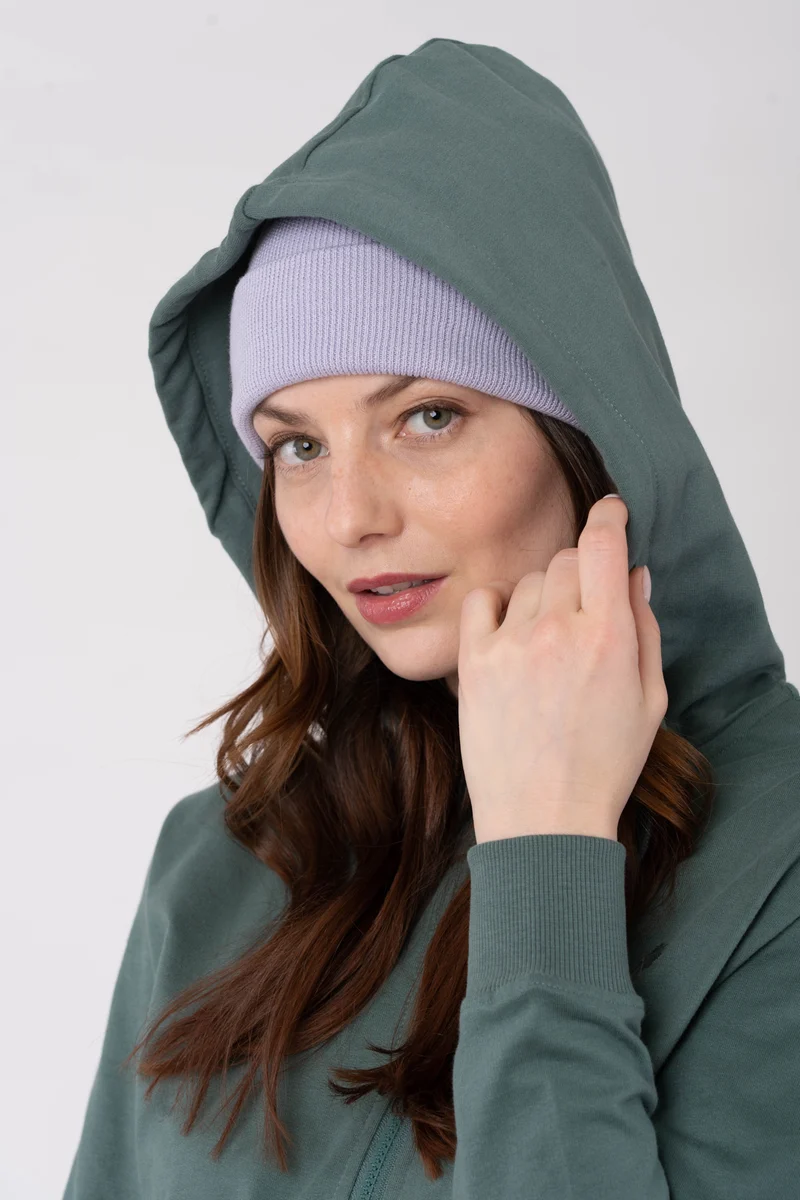 Kapuzenjacke aus Bio Baumwolle