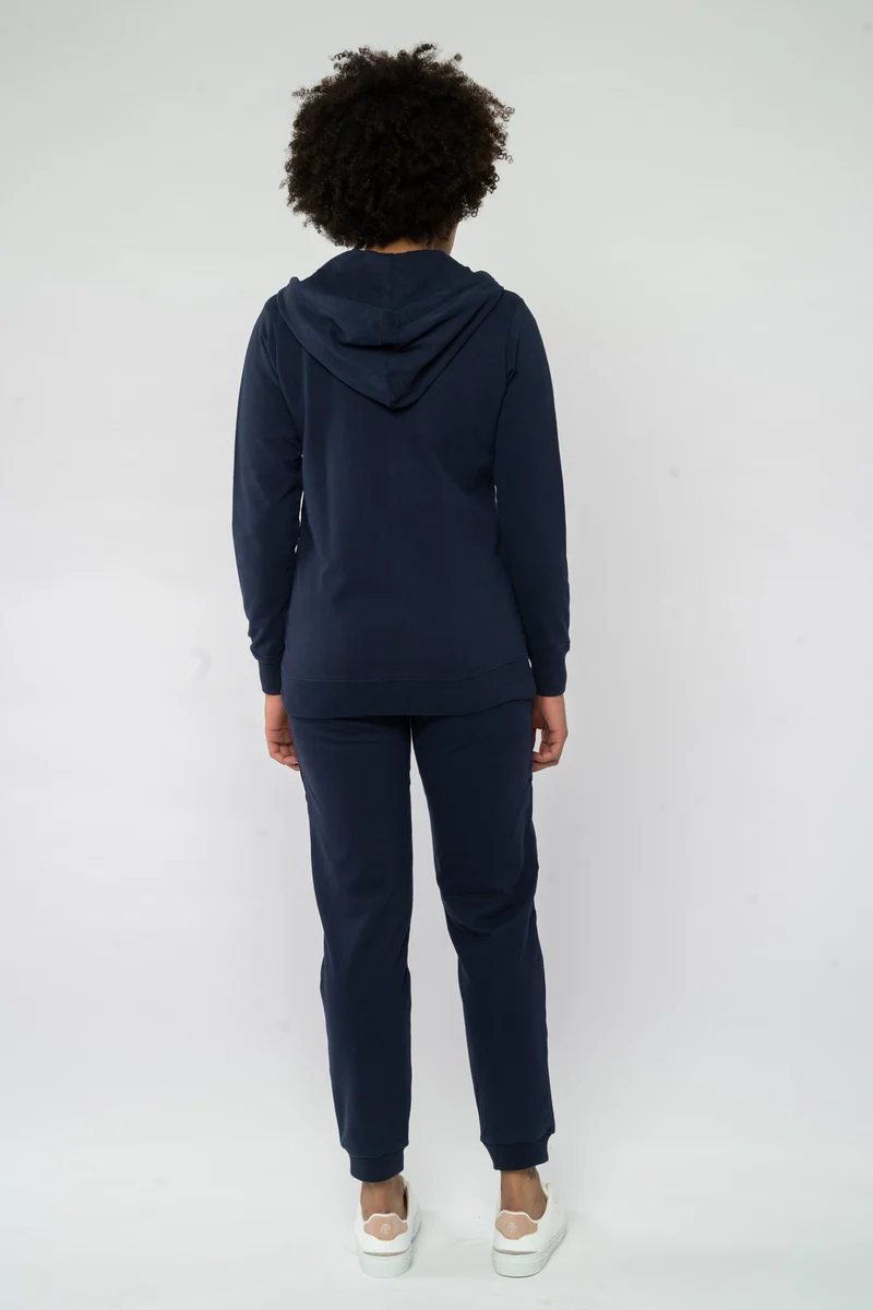 Kapuzenjacke aus Bio Baumwolle