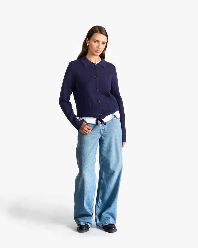 Alina | Strickjacke | Bio-Baumwolle