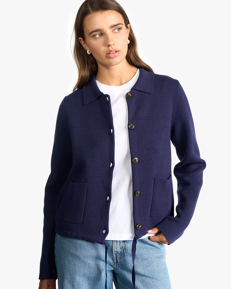 Alina | Strickjacke | Bio-Baumwolle
