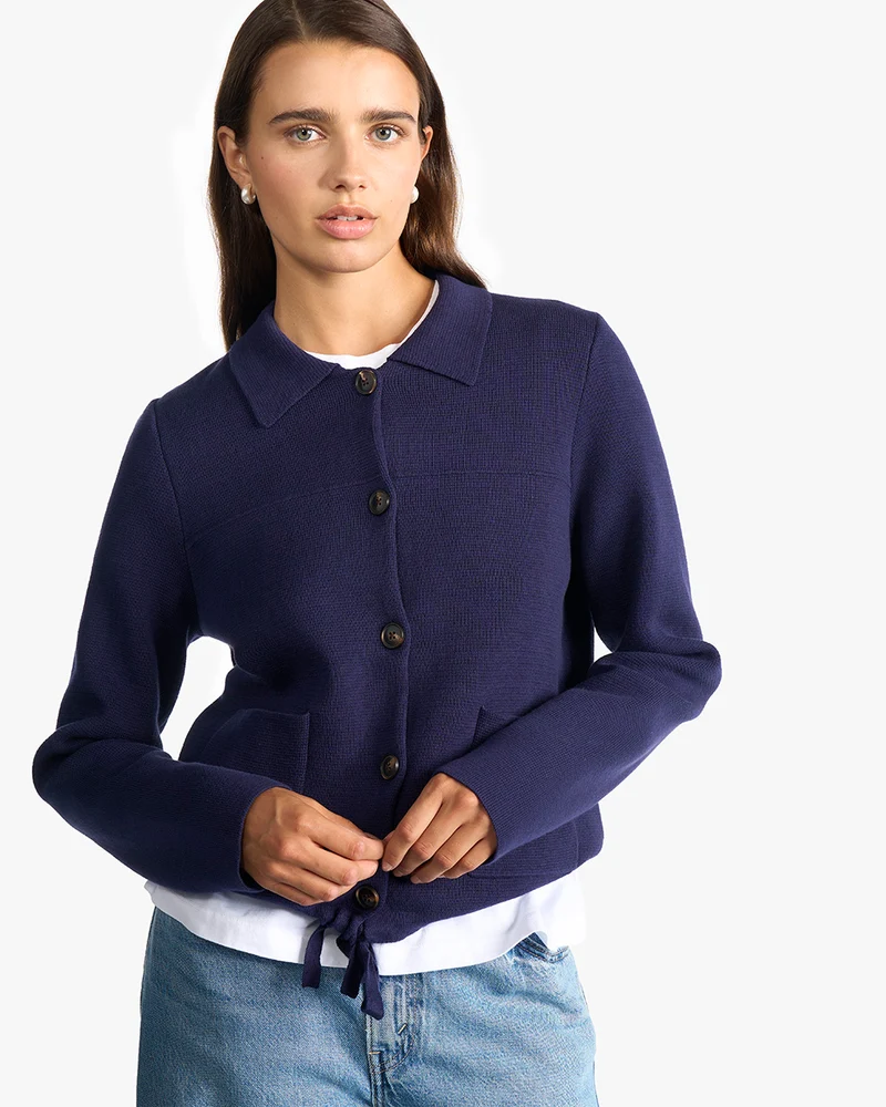 Alina | Strickjacke | Bio-Baumwolle