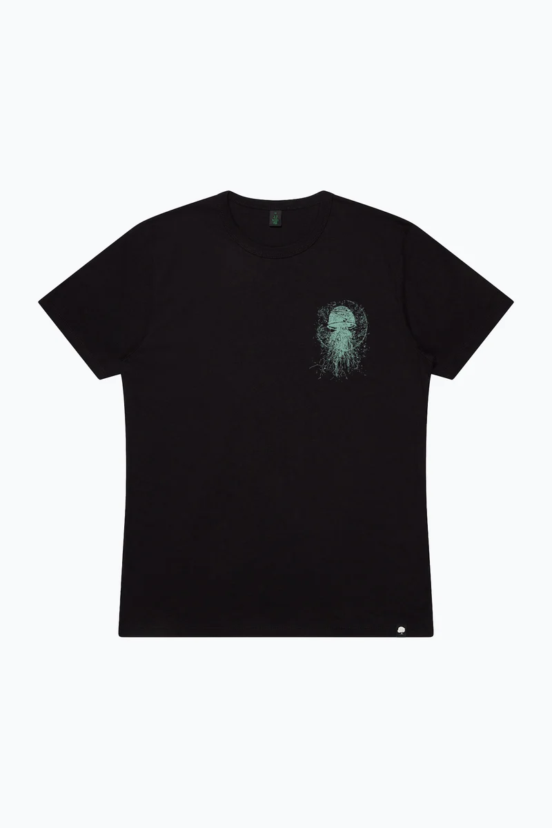 Qualle Männer Bambus T-Shirt