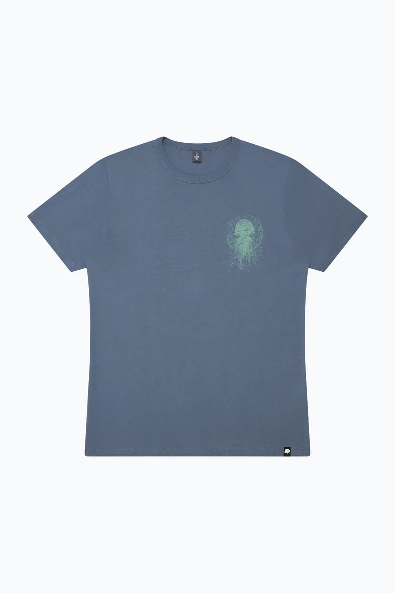 Qualle Männer Bambus T-Shirt