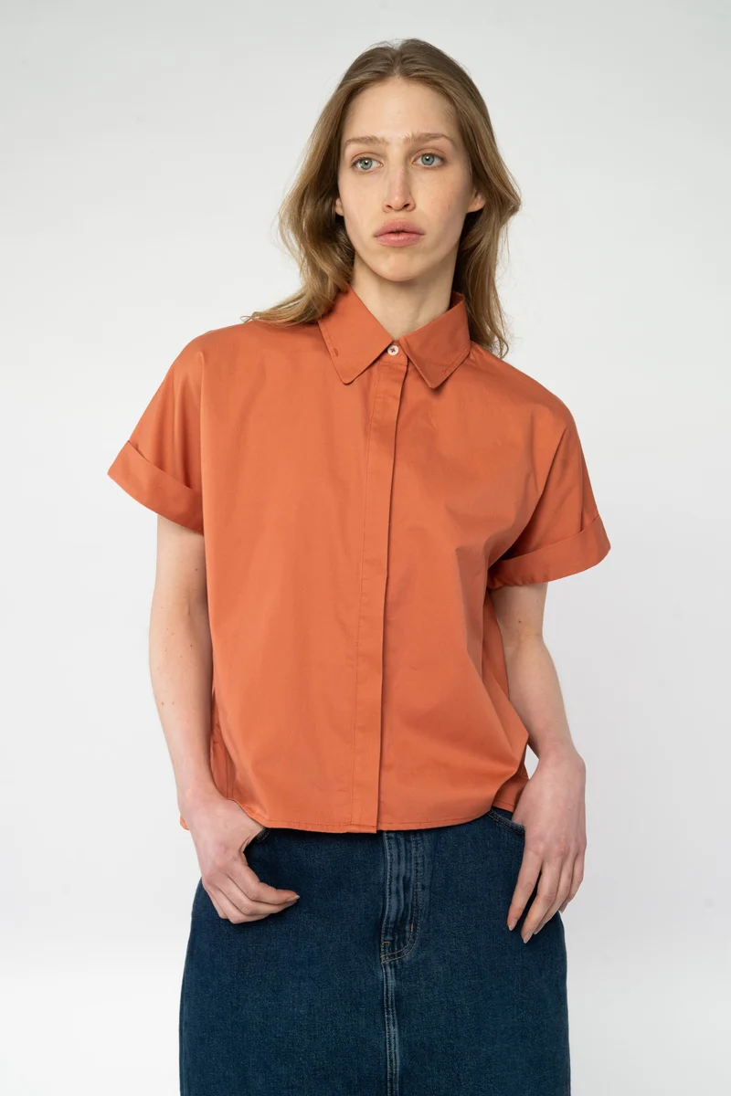 Bluse aus Bio Baumwolle