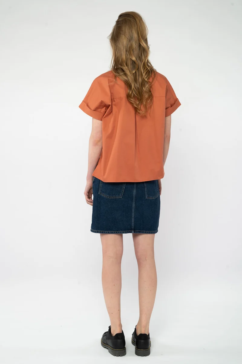 Bluse aus Bio Baumwolle