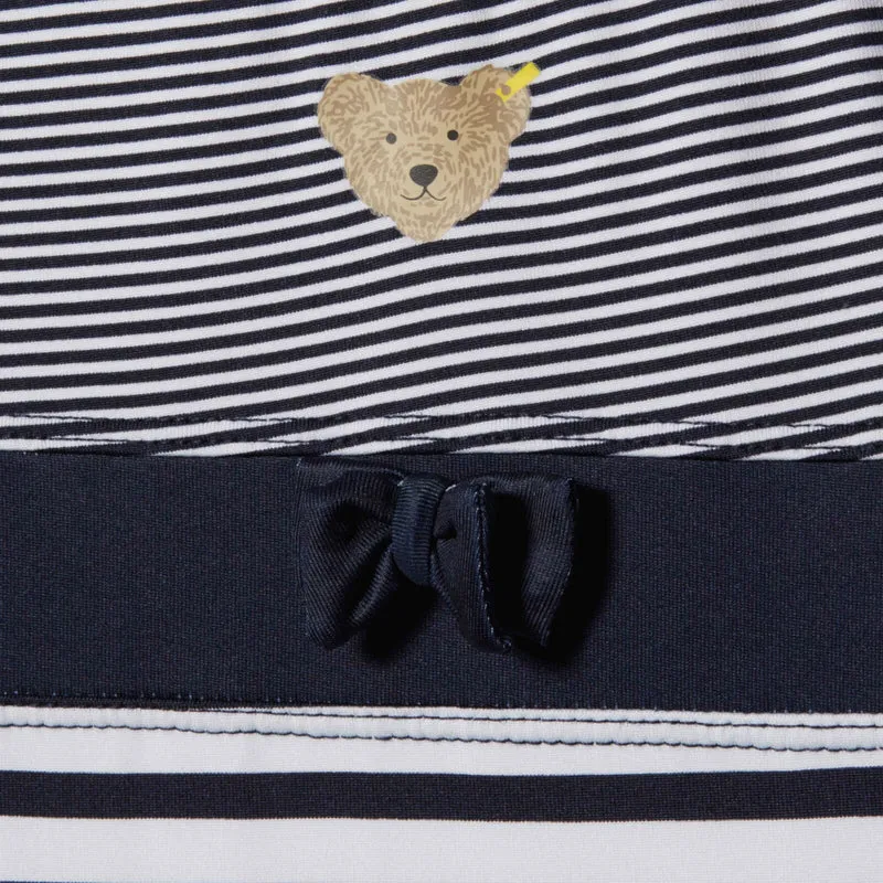 Steiff Badedragt UV 50+ - Navy Striber