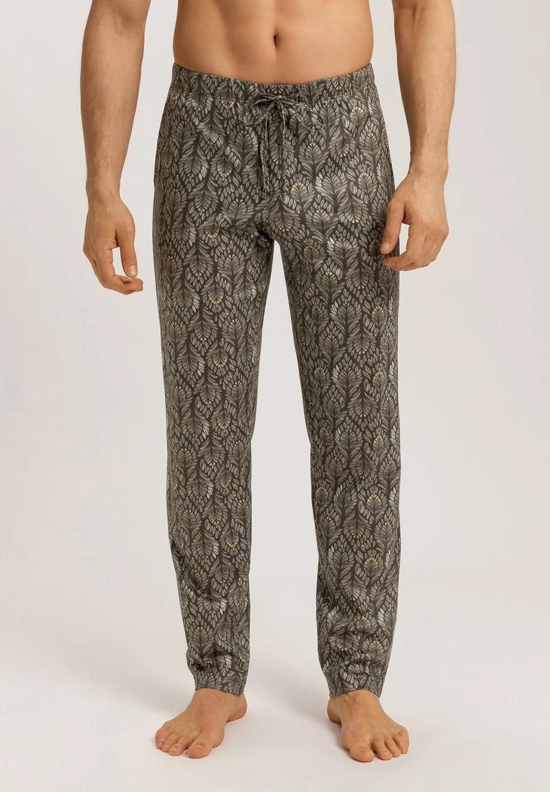 Night & Day Long Pants | green lichen pattern 075216-073034