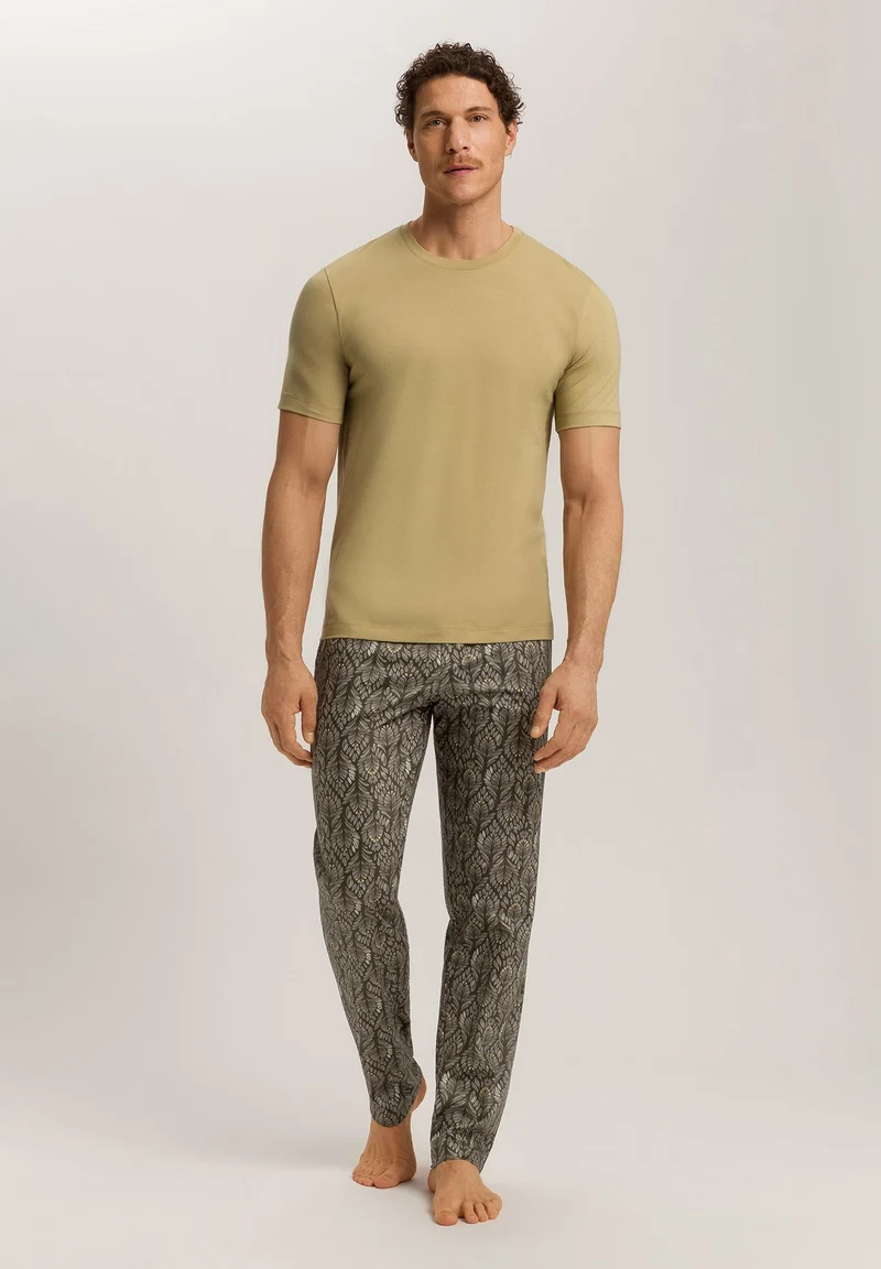 Night & Day Long Pants | green lichen pattern 075216-073034