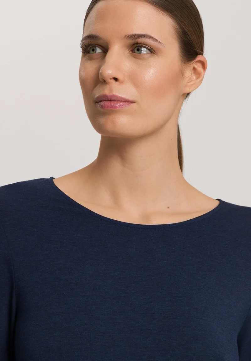 Natural Elegance L/SLV Pajama | deep navy 074951-071610