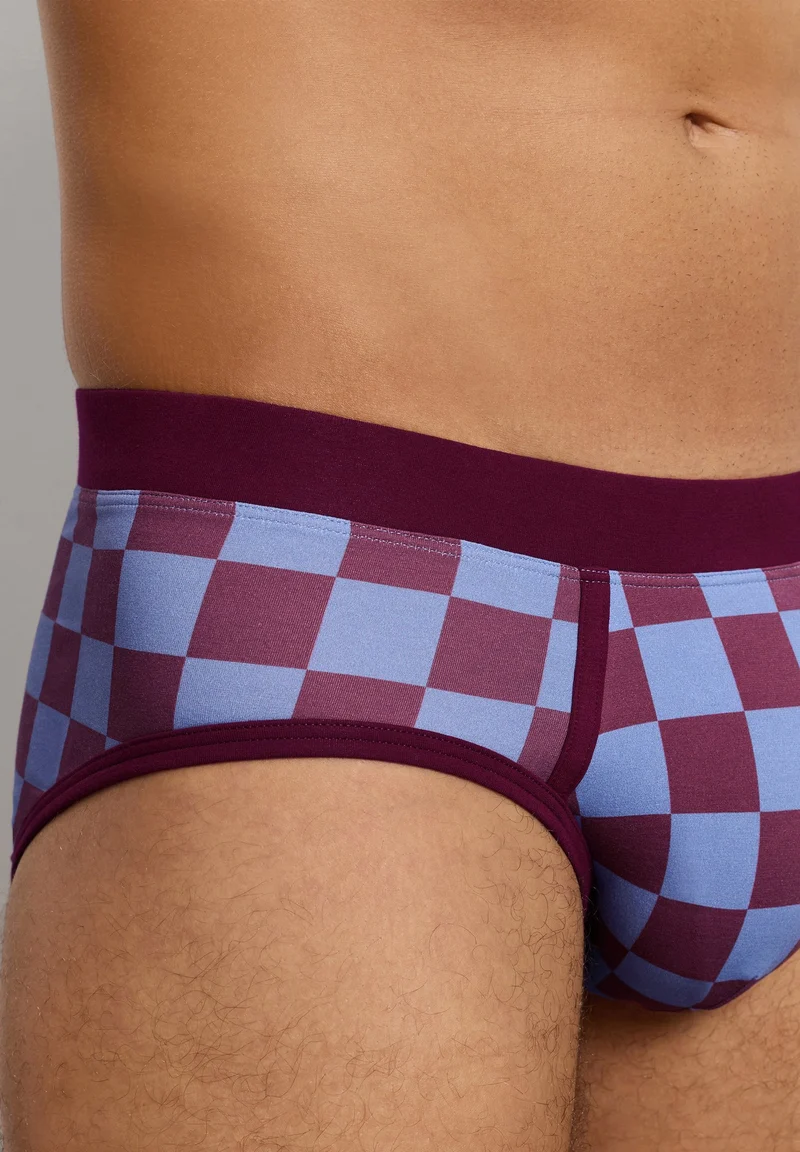 Arthur Arbesser X Hanro Briefs | chess print 076365-073068