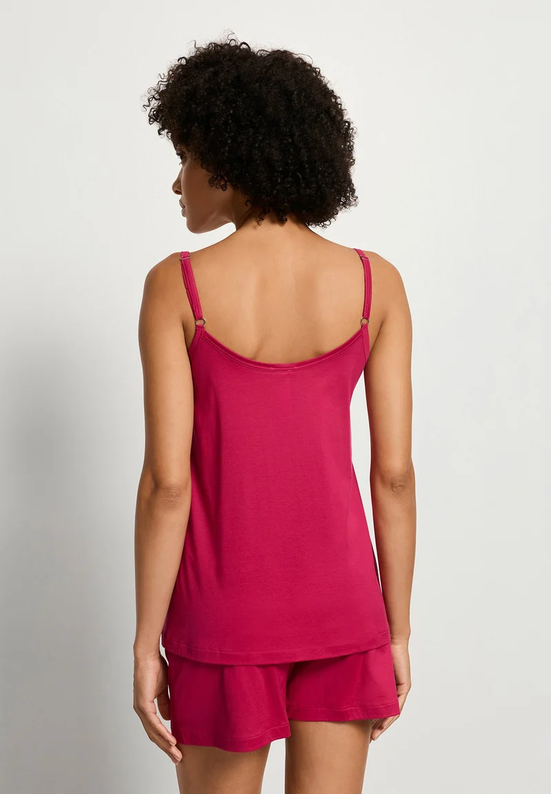 Juliet Sleeveless Short Pyjama | light sangria 077705-072465