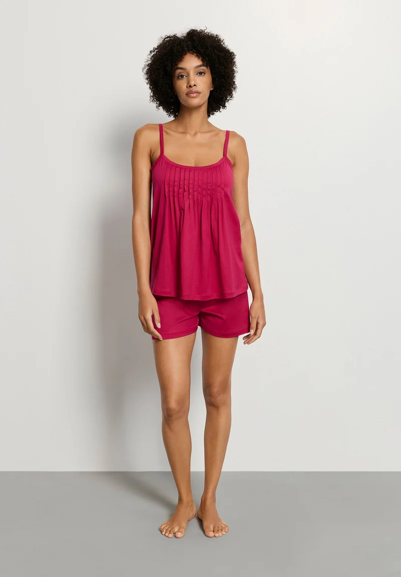 Juliet Sleeveless Short Pyjama | light sangria 077705-072465
