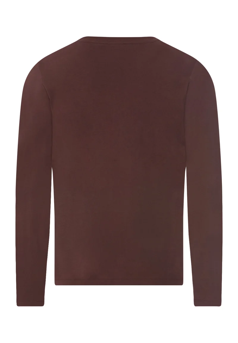 Living Shirts L/SLV Shirt | glazed chocolate 075053-072794