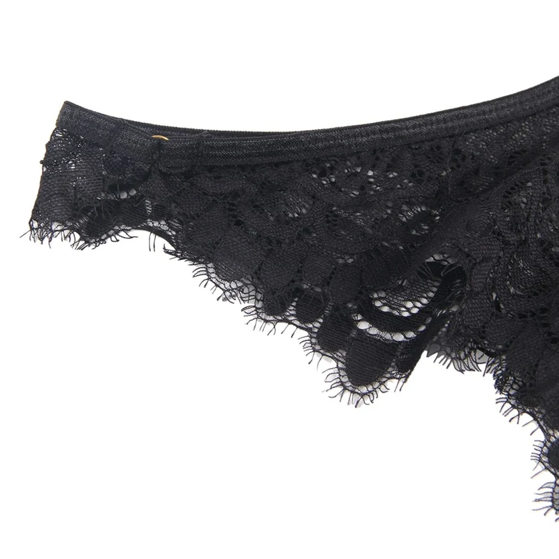 "Midnight Lace" Eyelash Spitzen-Set (2-teilig)