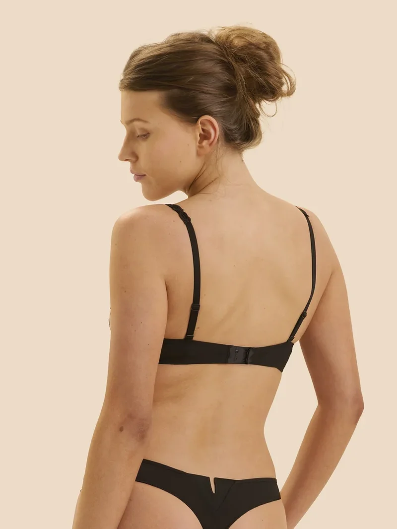 Simone Perele - Saga Demi Cup BH Schwarzes Tattoo