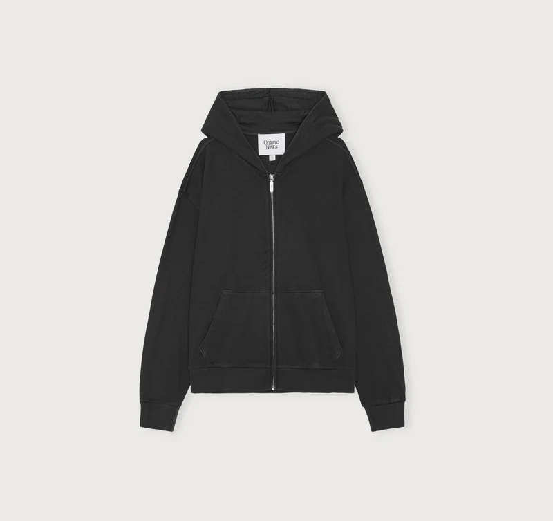 Waffle Zip Hoodie