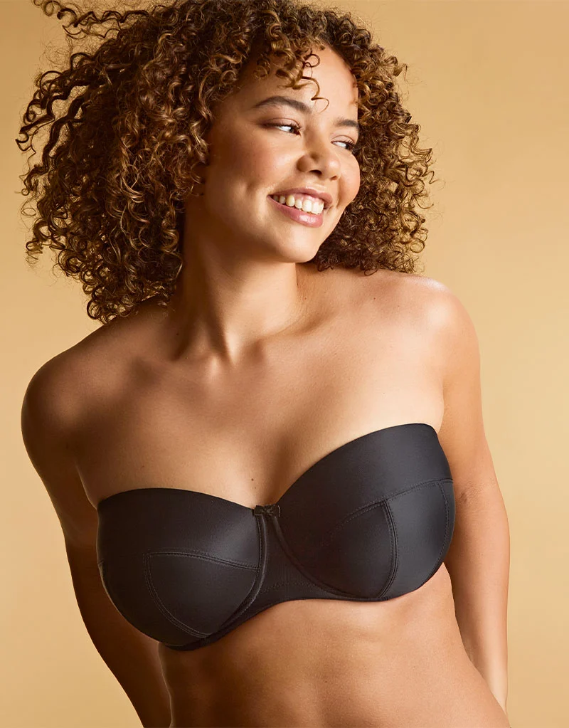 Panache Alice Strapless Bra Black