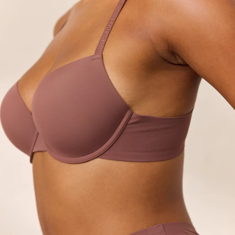 Invisible Form T-Shirt Bra - Nutmeg