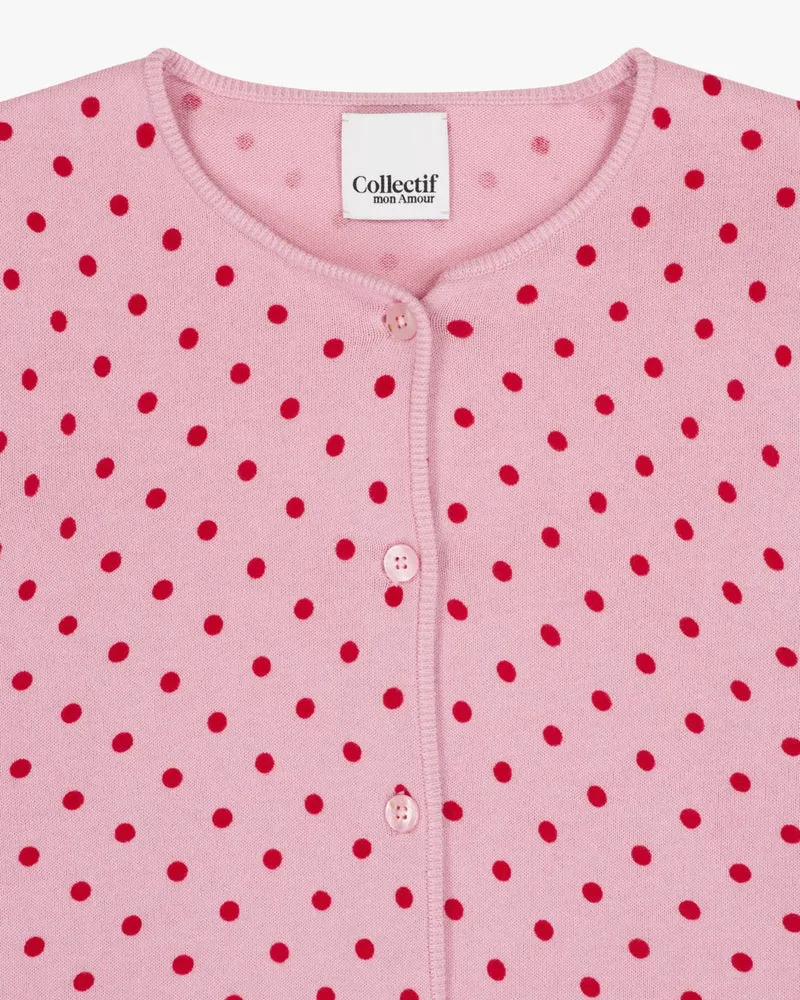 Celia Dots | Strickjacke | Bio-Baumwolle