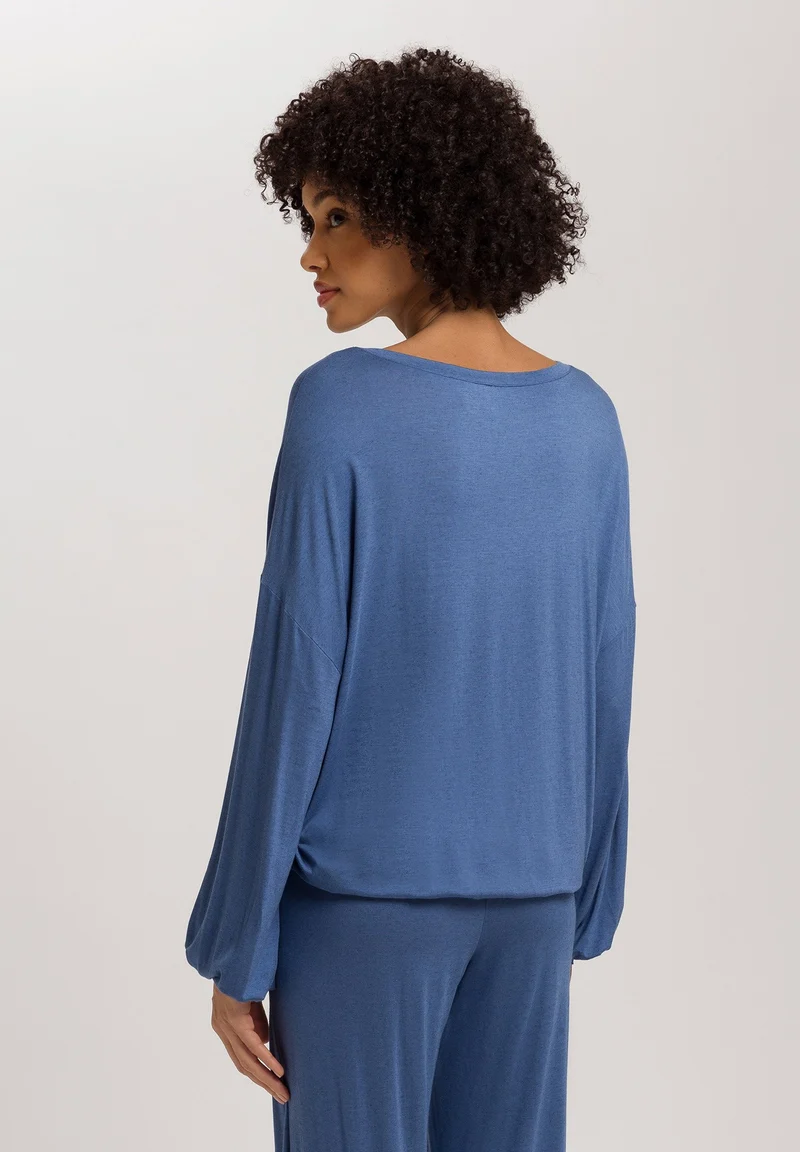 Natural Wear L/SLV Shirt | slate blue 078888-072642