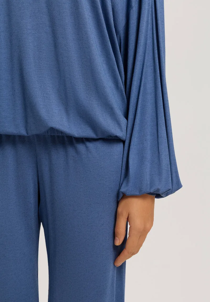 Natural Wear L/SLV Shirt | slate blue 078888-072642
