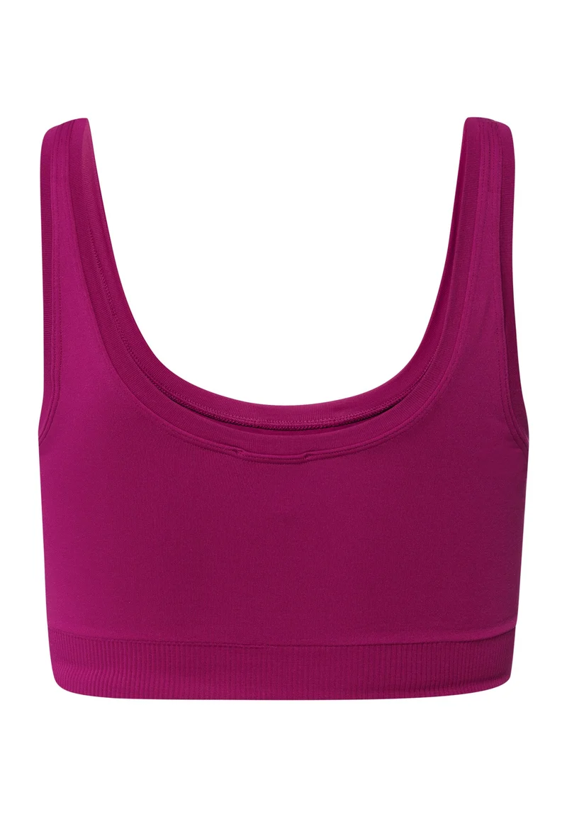 Touch Feeling Padded Crop Top | pink tourmaline 071806-072473