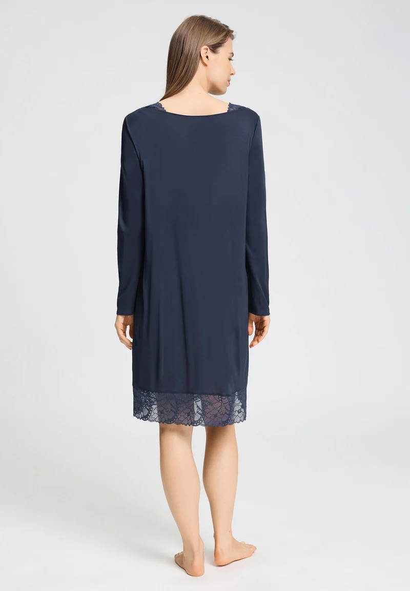 Azelia NW L/SLV Nightdress 100cm | deep navy 074703-071610