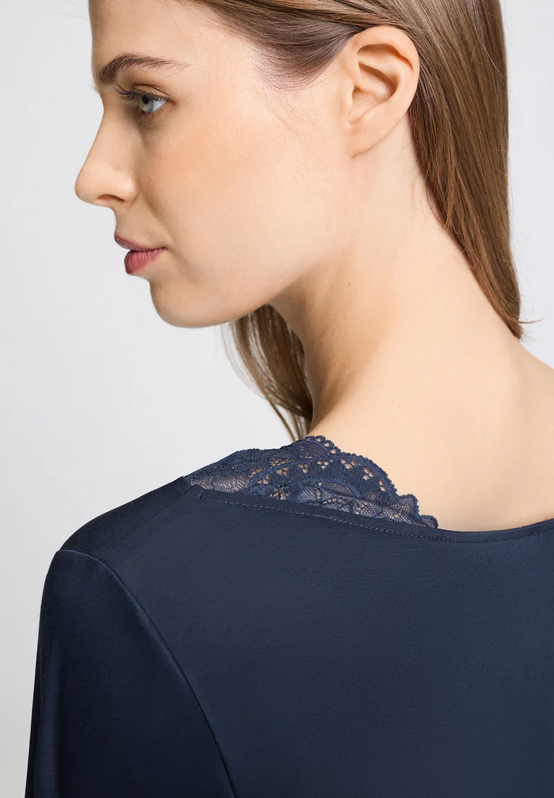 Azelia NW L/SLV Nightdress 100cm | deep navy 074703-071610