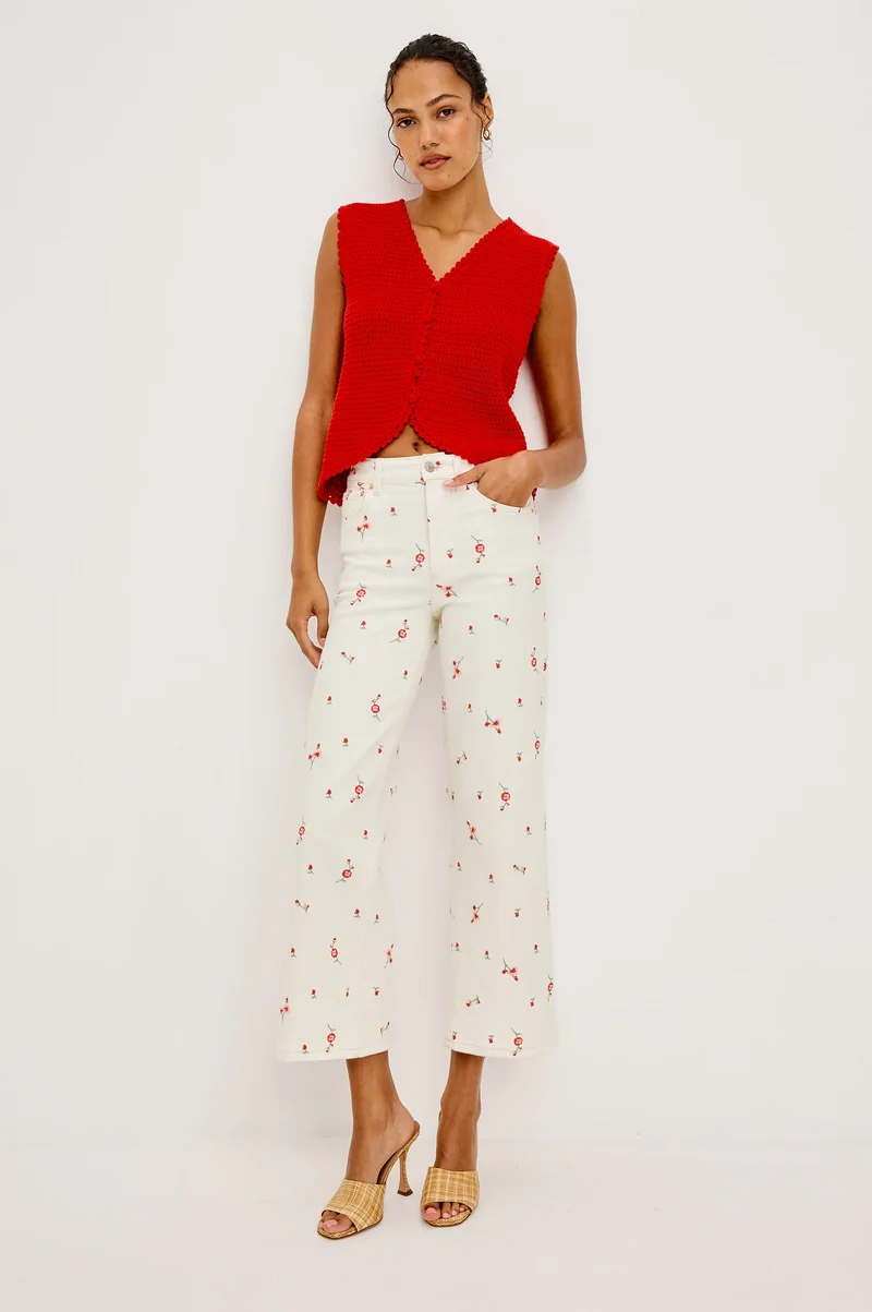 Calypso Vest Scarlet
