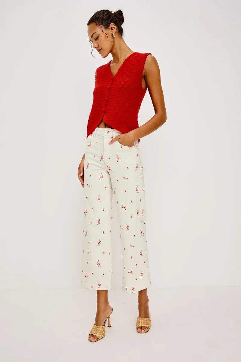 Calypso Vest Scarlet