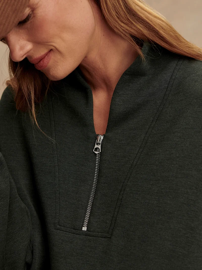 Davidson Sweat Olive Marl