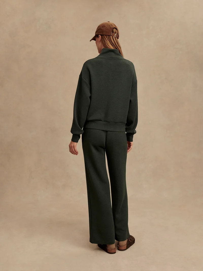 Davidson Sweat Olive Marl