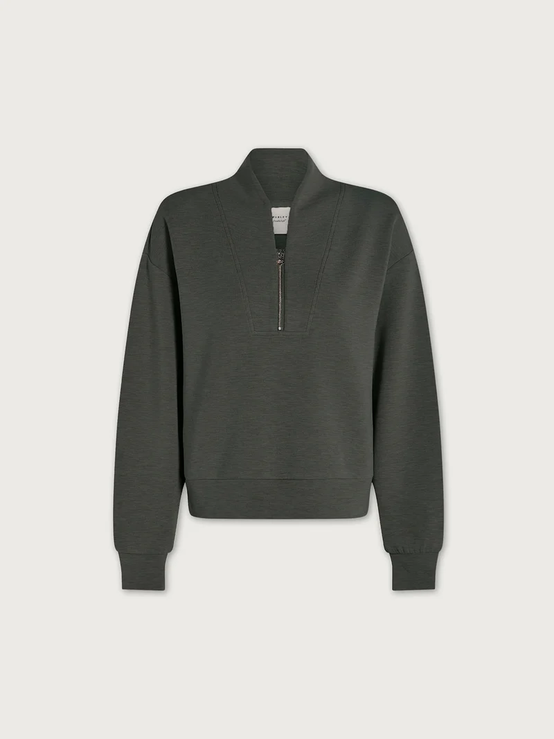 Davidson Sweat Olive Marl