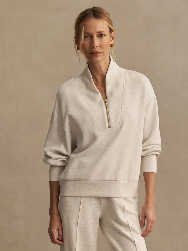 Davidson Sweat Ivory Marl