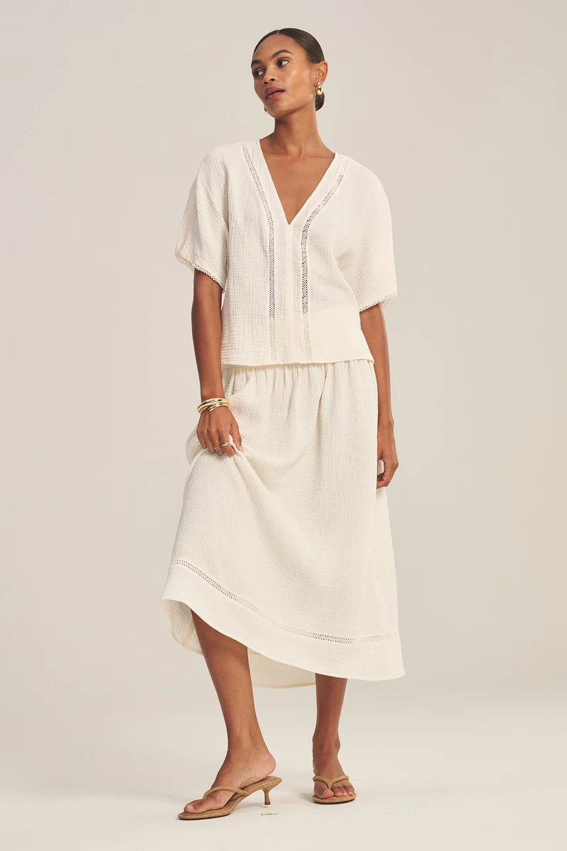 Mazie Skirt Coconut