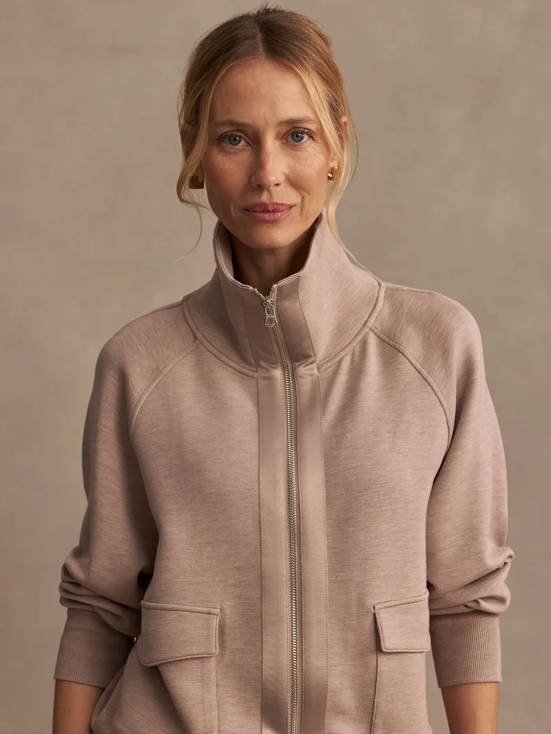Roxbury Sweat Taupe Marl