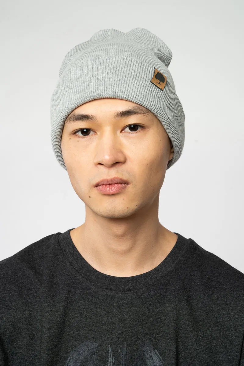 Rib Beanie aus Bio Baumwolle & recyceltem Polyester