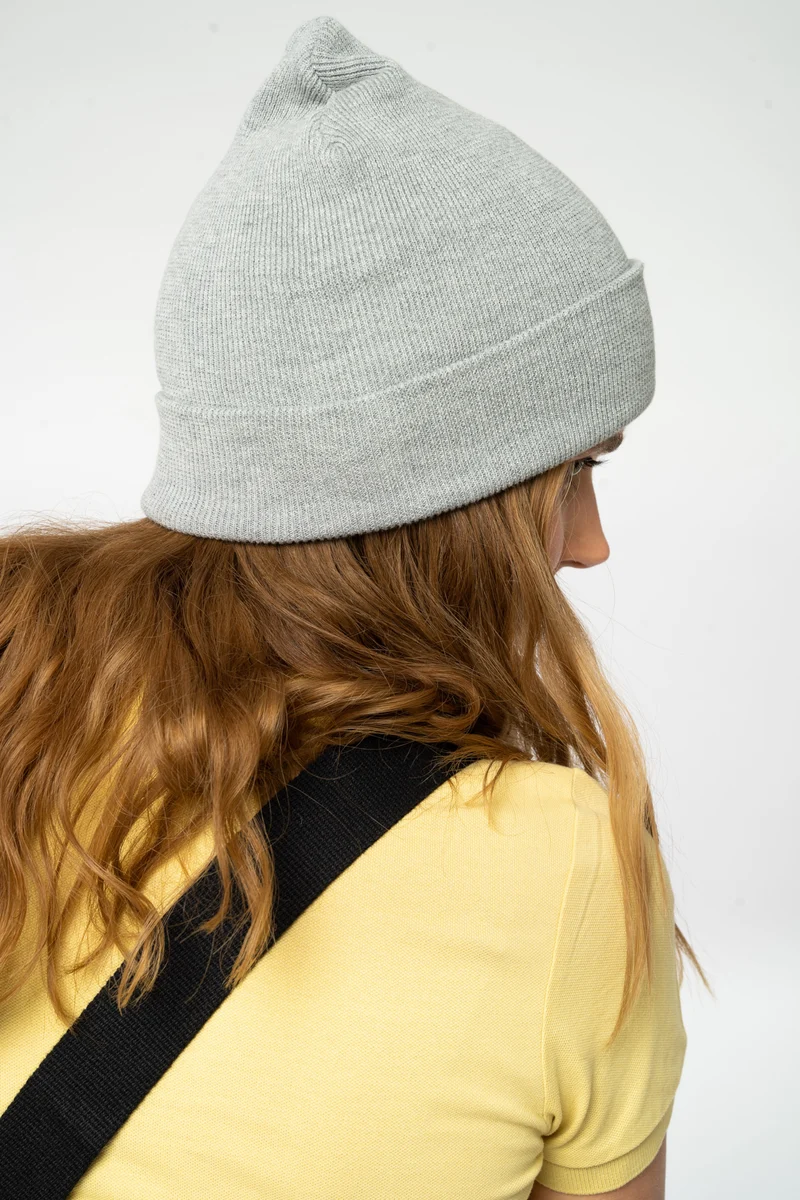 Rib Beanie aus Bio Baumwolle & recyceltem Polyester