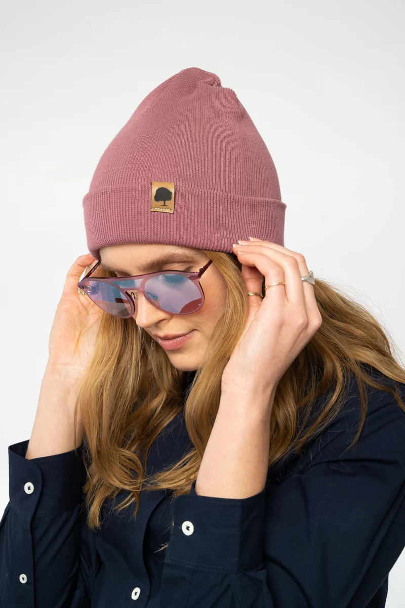 Rib Beanie aus Bio Baumwolle & recyceltem Polyester